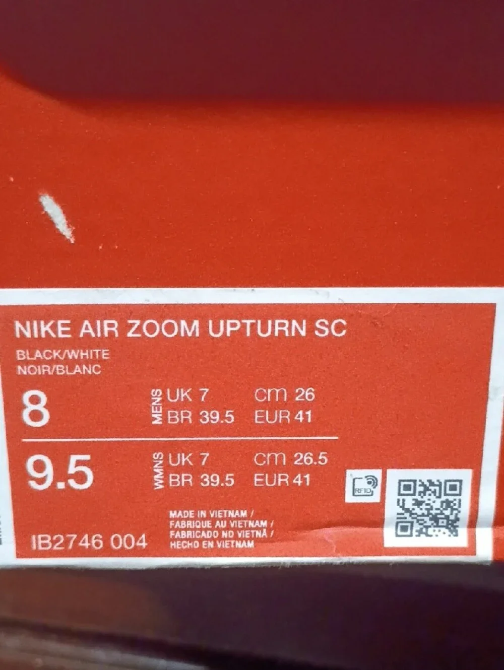 Nike Black and White Air Max-Style Sneakers
